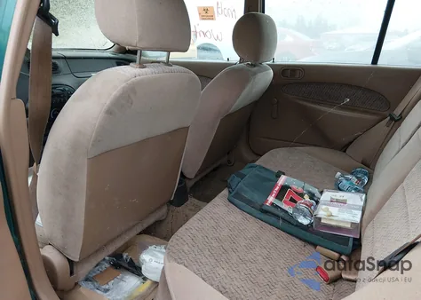 1997 Ford Escort Lx из США, поврежденный, VIN 3FALP15P2VR120657